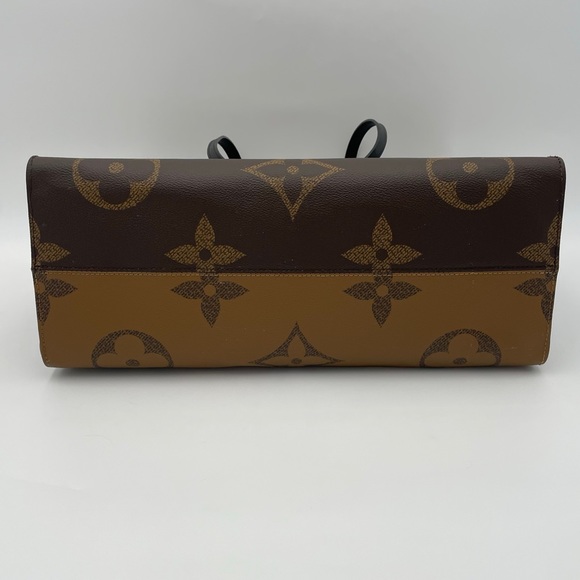 (SOLD) Louis Vuitton Reverse Monogram OntheGo GM Tote (TJ4260) - Picture 8 of 15
